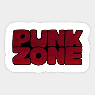 Punk Zone Sticker